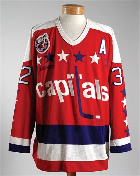 1992-1993 Dale Hunter Washington Capitals Game Worn Jersey