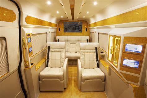 Meet Grazia, a lavish custom Mercedes Sprinter van that comes with 24k ...