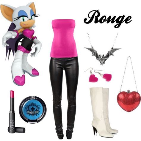 Rouge the Bat inspired outfit | Rouge the bat, Sonic the hedgehog costume, Sonic costume