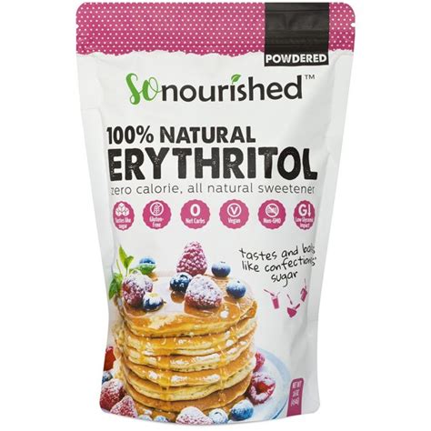 Powdered Erythritol Sweetener – So Nourished – Canada