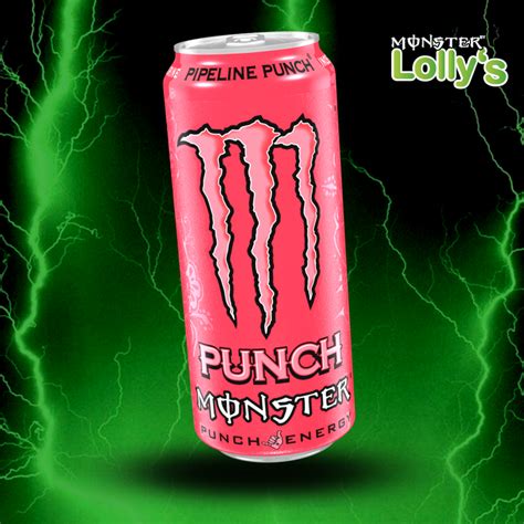 Lolly's | Monster Energy Pipeline Punch - 500 mL - Energisante