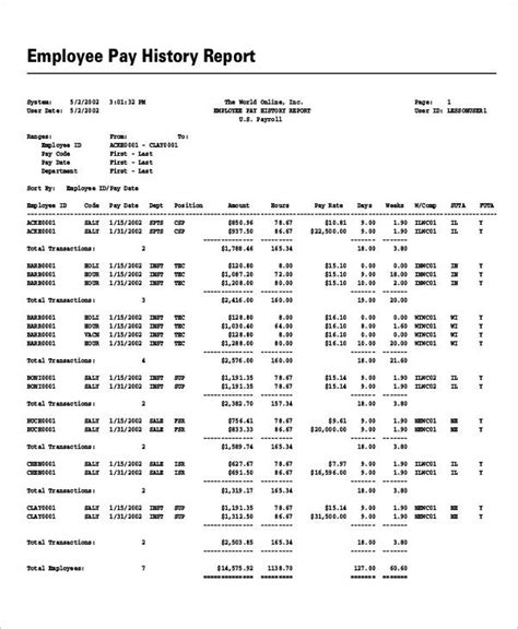 FREE 17+ Employee Payroll Samples & Templates in PDF | MS Word | Excel