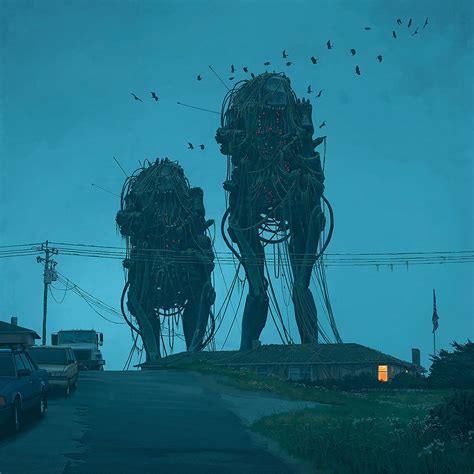 The Electric State: Simon Stålenhag Comes A New Narrative Artbook About A Girl And Her Robot ...