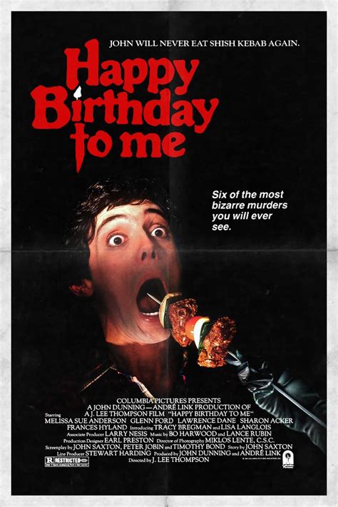 Happy Birthday to Me (1981) - Posters — The Movie Database (TMDB)