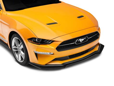 Mustang Performance Pack Style Front Splitter (18-23 Mustang EcoBoost) - Free Shipping