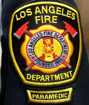 LAFD Unveils New Paramedic Rocker Patch | Los Angeles Fire Department