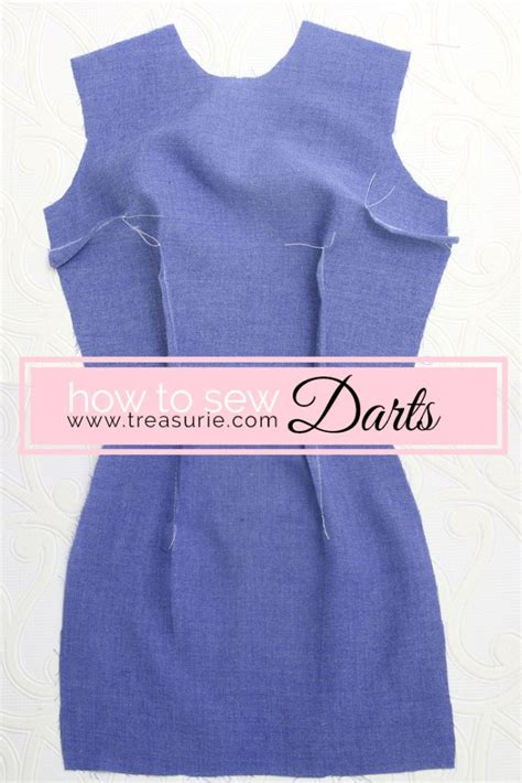 Sewing Darts - Step by Step Easy Tutorial | TREASURIE