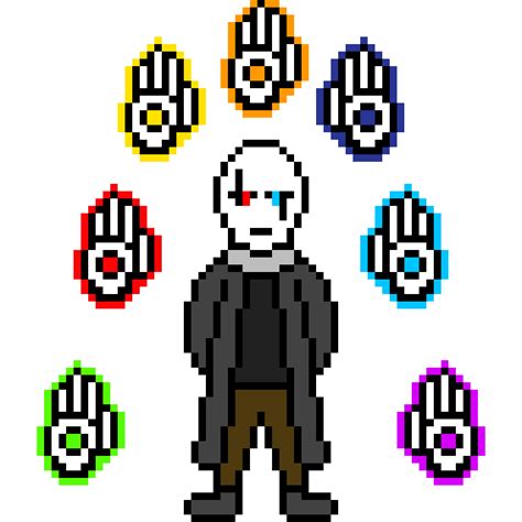 Pixilart - Glitchtale Gaster by Disaga