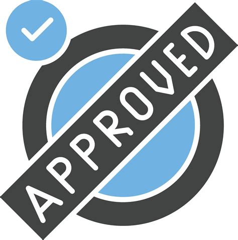 Approved Icon Image. 29918442 Vector Art at Vecteezy