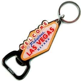 Amazon.com: Las Vegas Keychain - Opener Sign, Las Vegas Keychains, Las ...