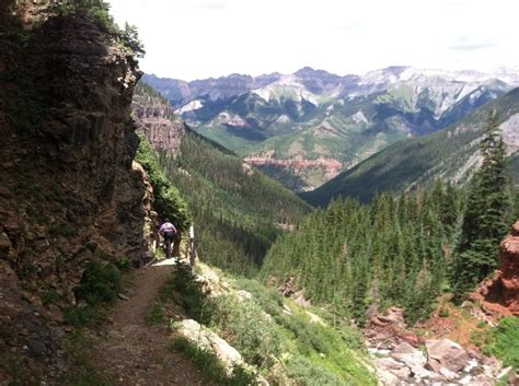 Wasatch Trail Loop Mountain Bike Trail, Telluride, Colorado