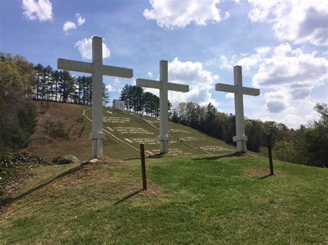 3 Crosses in the Fields of the Wood at Prayer Mountain in Murphy, NC – All #ourCOG News