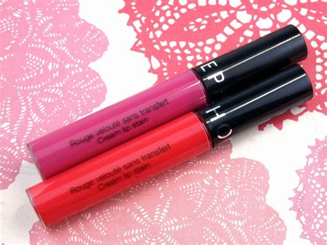 Sephora Collection Cream Lip Stain in "07 Cherry Blossom" & "09 ...