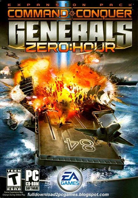 Command and Conquer Generals Zero Hour Free Download PC Game - Full ...