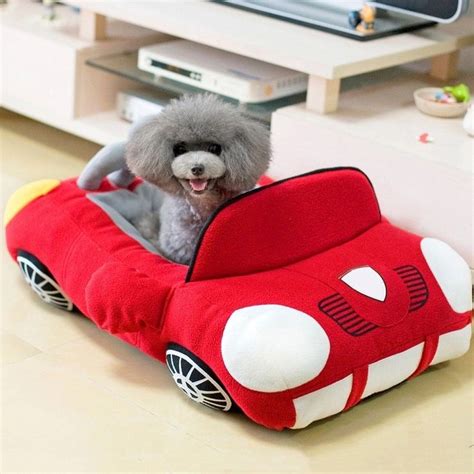 Sports car pet bed, for cats & dogs. Furcedes. Ships worldwide. | Car dog bed, Dog pet beds, Dog ...