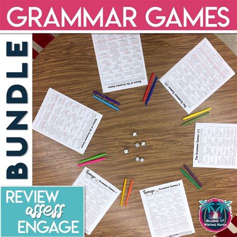 Grammar Games for the Classroom - Reading and Writing Haven