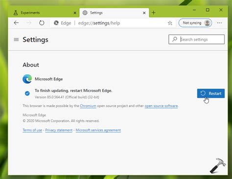 How To Update Microsoft Edge Chromium Browser