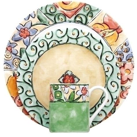corelle dinnerware patterns | Corelle Impressions Watercolor 16-pc Dinnerware Set Corelle ...