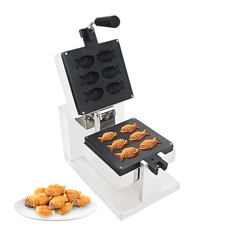 ALDKitchen Taiyaki Iron | Electric Taiyaki Machine | Fish Shaped Waffle ...