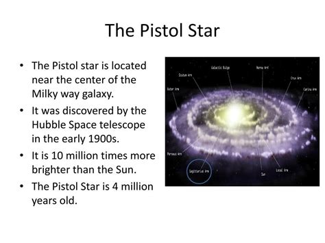 PPT - The Pistol Star PowerPoint Presentation, free download - ID:626567