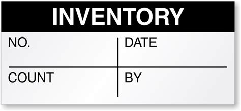 Inventory Labels | Custom Inventory Labels