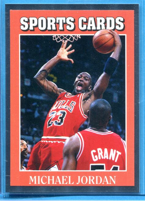 MICHAEL JORDAN ~ 1991 Allan Kaye's Basketball Silver Foil Basketball Card #2 | eBay