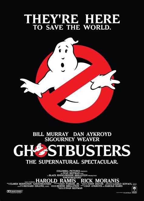 Ghostbusters Movie Poster