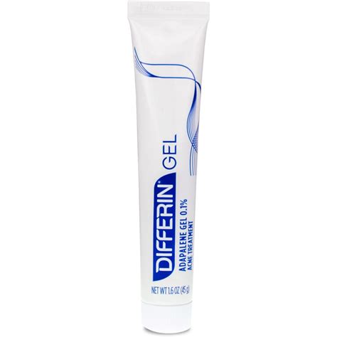 Differin Acne Treatment Gel, Adapalene 0.1% - 1.6 Oz | eBay