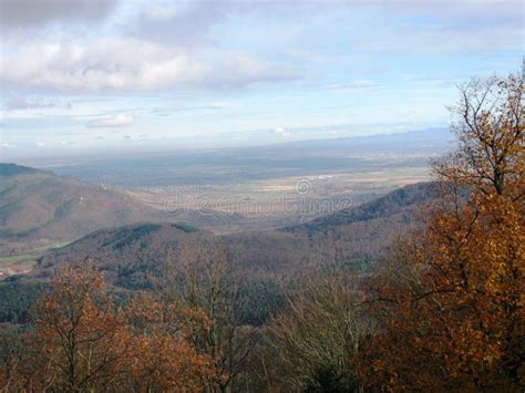 Beautiful Landscape of Alsace Stock Image - Image of clay, decoration ...