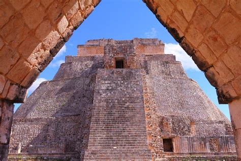 Uxmal architecture stock image. Image of maya, magician - 9630073