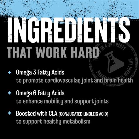 Animal Omega: Essential EFA Omega 3 & 6 Supplement Stack – Animal Pak