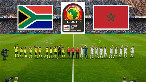 South Africa vs Morocco Africa Cup of Nations Qualification 2023 | 17 June 2023 Gameplay - YouTube