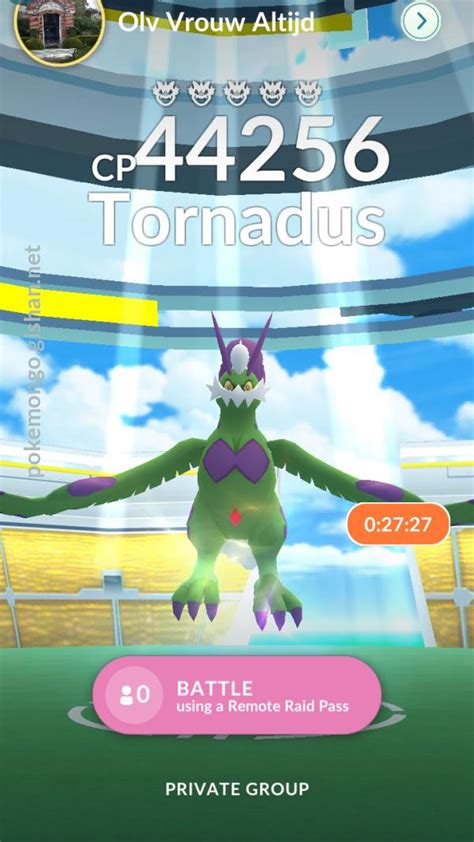 Tornadus (Therian Forme) counters - Pokemon Go