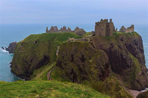 Dunnottar-Castle- | Castles to visit, Cool places to visit, Places to go