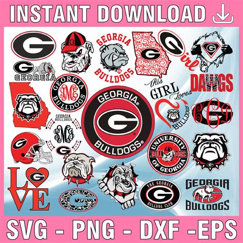 32 Files Georgia Bulldogs svg Bundle, NCAA Teams Svg, NCAA s - Inspire ...