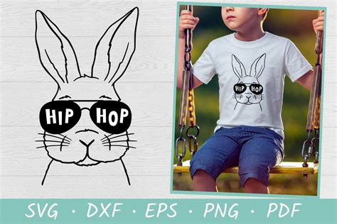 Drawing & Illustration Hip Hop Bunny SVG Digital etna.com.pe