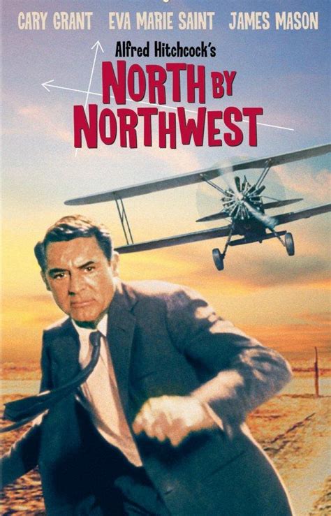 Alfred Hitchcock - North by Northwest Movie Reproduction Poster (B)