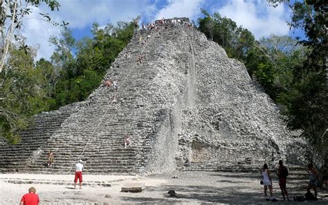 Cobá’s Nohuch Mul, the tallest Maya pyramid in the Yucatán Peninsula ...