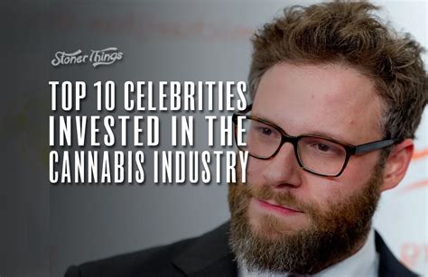 Top 10 Celebrities Invested in the Cannabis Industry | Stoner Things