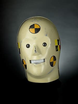 Larry Crash Dummy Costume Head, 1990s | National Museum of American History