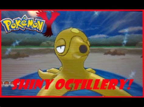 Shiny Octillery In Pokémon Y after only 15 FE'S! - YouTube