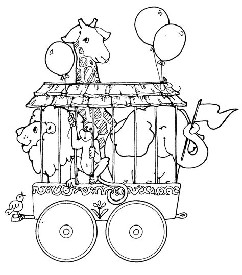 Outrageous Circus Train Coloring Pages Land And Water Forms Worksheet