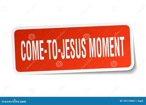 Come-to-jesus Moment Sticker Stock Vector - Illustration of background ...