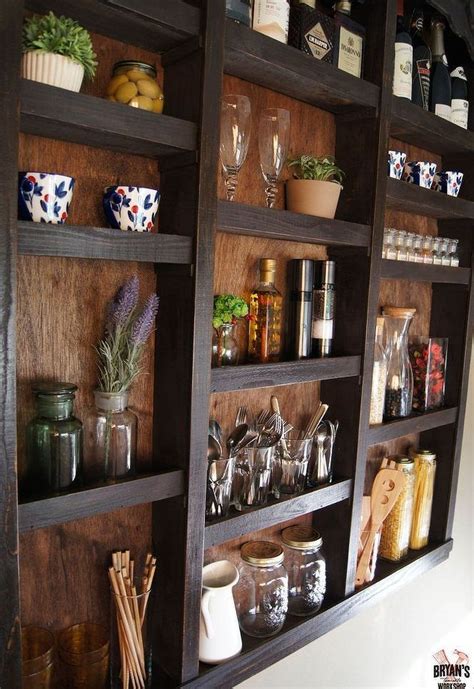 (39) #style hashtag on Twitter | Kitchen wall storage, Kitchen wall shelves, Kitchen design diy