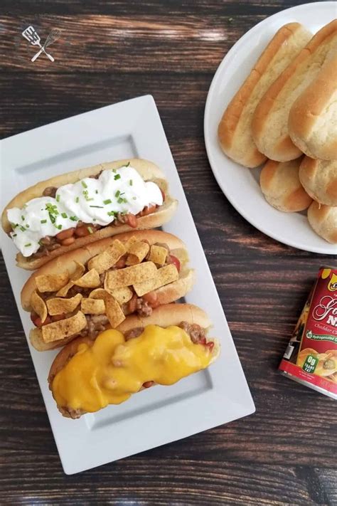 The Best Easy Chili Cheese Dogs Loaded with Toppings