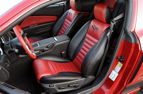 Ford Mustang Seat Covers With Pony Logo - Velcromag