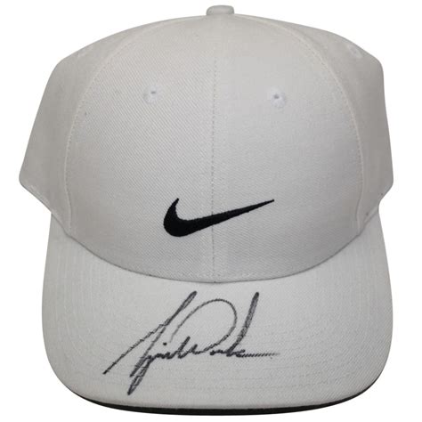 Lot Detail - Tiger Woods Signed White Nike Hat JSA COA