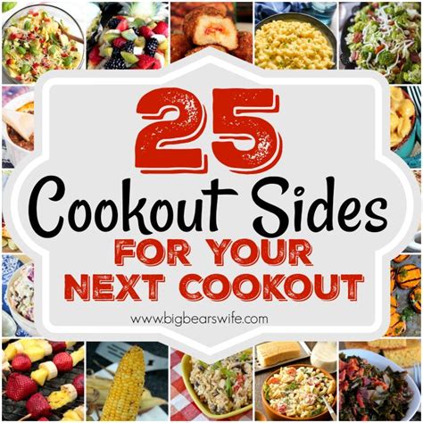 25 Scrumptious Cookout Sides for your next cookout | Cookout sides ...