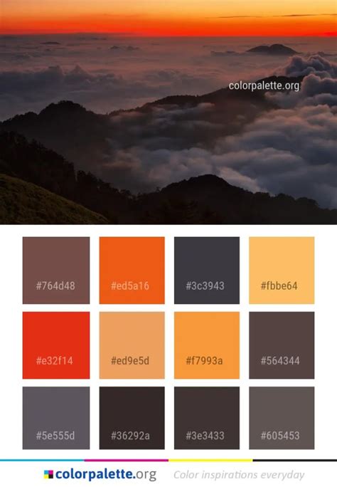 Sky Cloud Dawn Color Palette | colorpalette.org