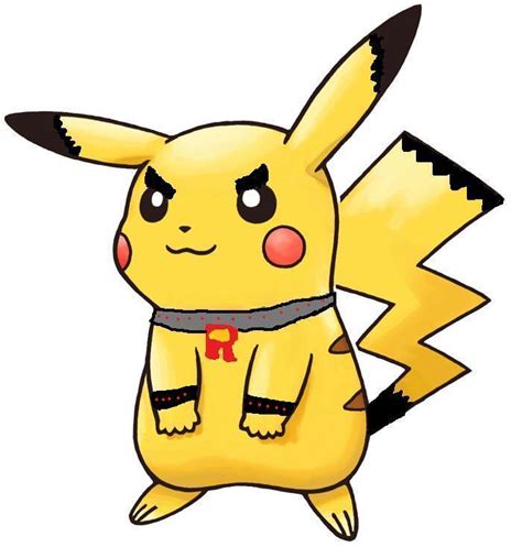 Team Rocket's Pikachu by MaskedMewtwo on DeviantArt